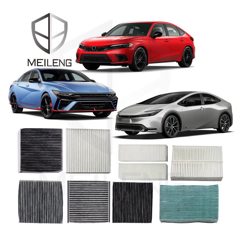 MEILENG Auto Air Conditioner Parts Car Cabin Filters for Honda Toyota Hyundai Civic Accord Jazz City Corolla Hiace Accent I10