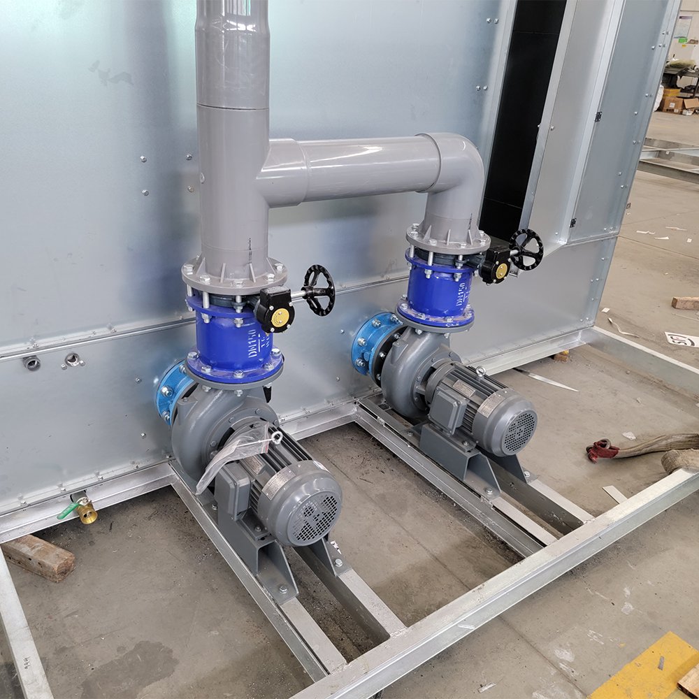 Industrial Cooling Tower Manufacturers Dry-Wet Combined Flow Cooling Tower