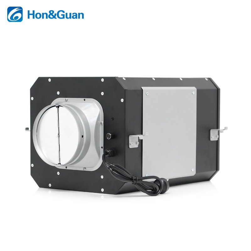 Hon&Guan Industry Direct Supply 4 Inch Silent Metal Box Fan HCC-100PE Powerful Exhaust Fan OEM/ODM