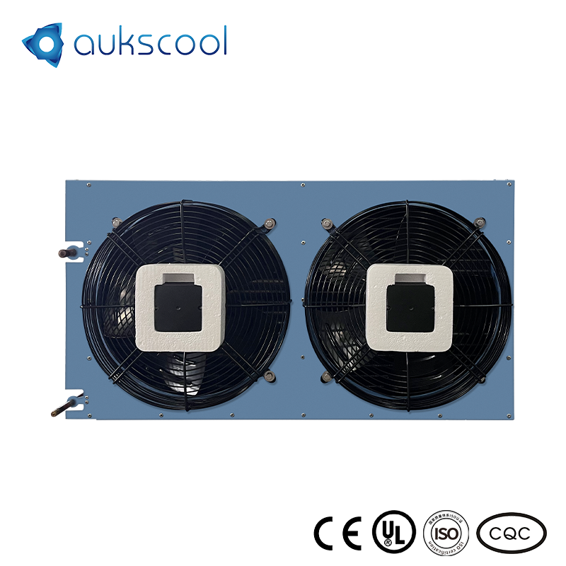 Commercial Refrigeration Air Cooler Condenser KH Series High Efficient 450mmx2 Fan