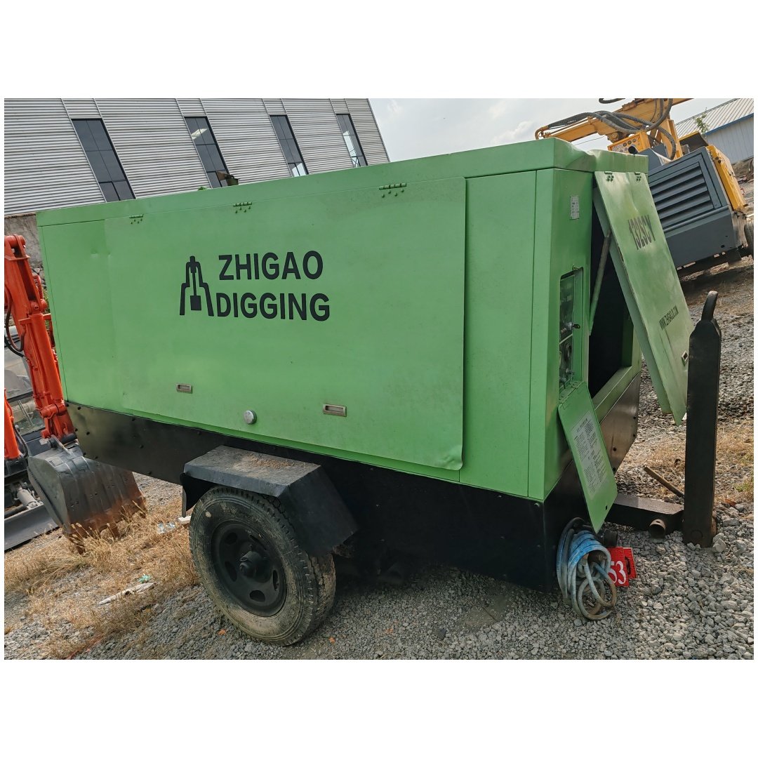 Used 132SCY ZEGA 14.5bar diesel Engine Second Hand Good Condition Cheaper air Compressor