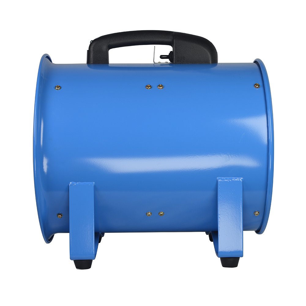 Portable Utility Air Metal Blower 10 Inch 1/2Hp Industrial Large Cylinder Axial Exhaust Air Ventilation Fans