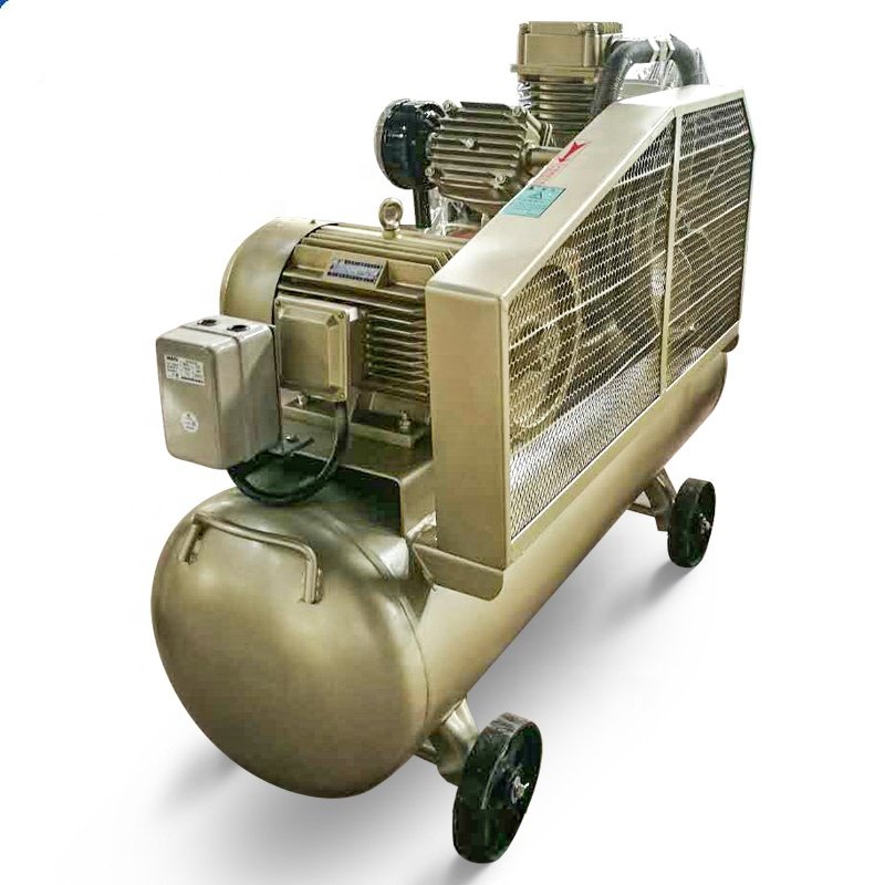 Small Electric Motor Power 3KW 4HP 150l air Brush 8bar 3 Cylinder Ac air Compressor on Sale