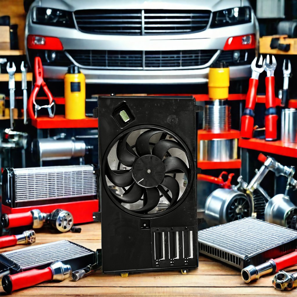 Wholesale Auto Parts Manufacturer Brushless Car Radiator Nitrogen Cooling Fan for Mg GT Car Cooling