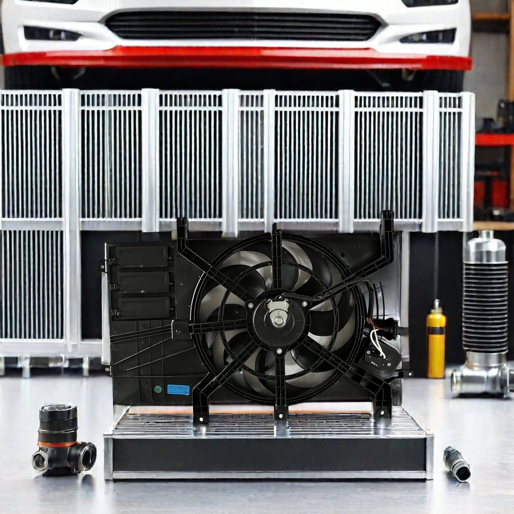 Wholesale Auto Parts Manufacturer Brushless Car Radiator Nitrogen Cooling Fan for Mg GT Car Cooling