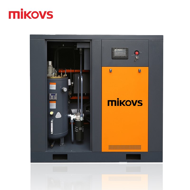 Industrial Small Rotary Compressor 7.5hp 10hp 8bar 10 bar Direct Driven Screw Type Air Compressors