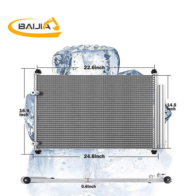 Pokka Parts 8845002330 8845012280 8845012300 Air Conditioning Ac Condenser for TOYOTA