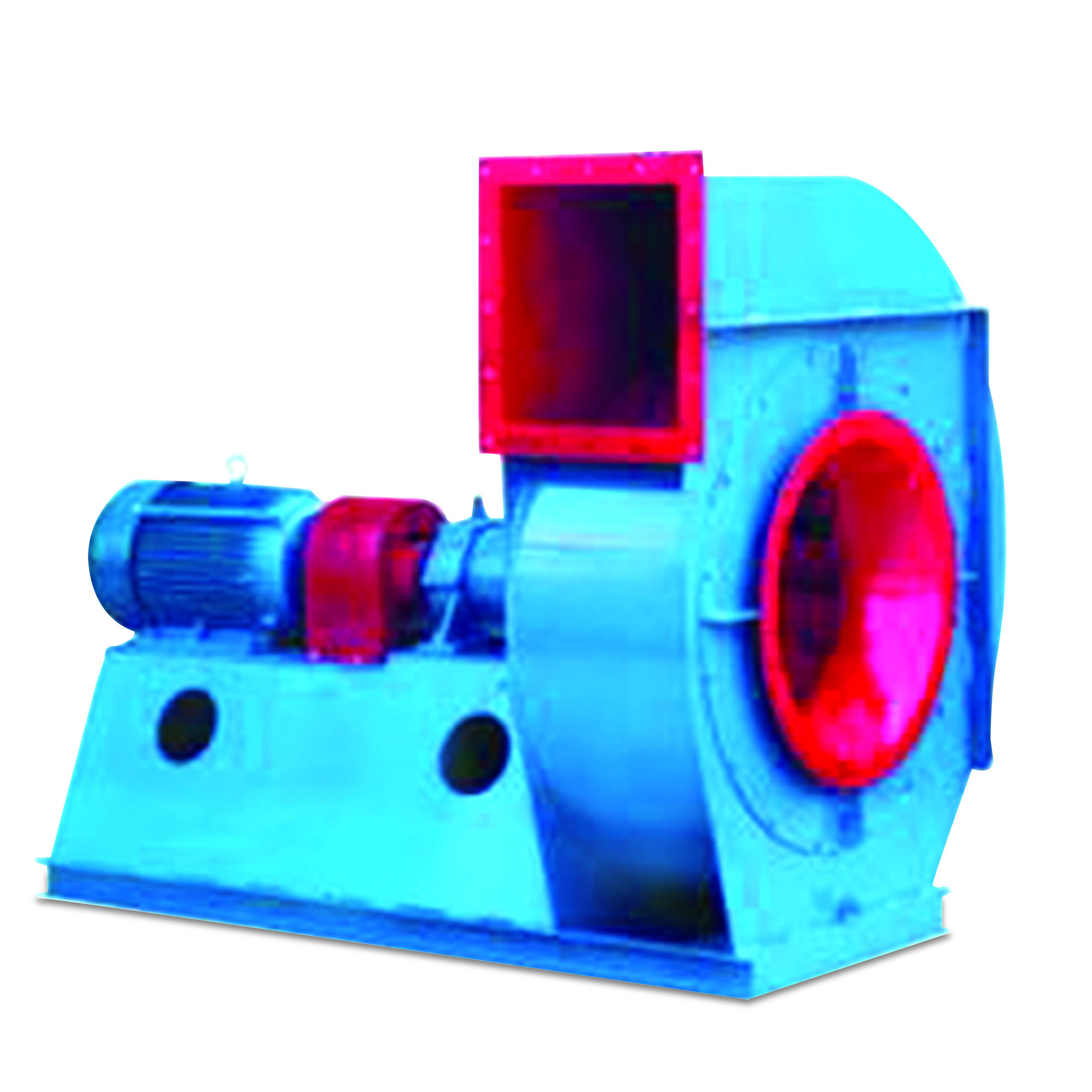 China Manufacturer Grain Corn Wheat Straw Rice Husk Hammer Mill High Pressure Centrifugal Forced Draught Fans Air Blowers