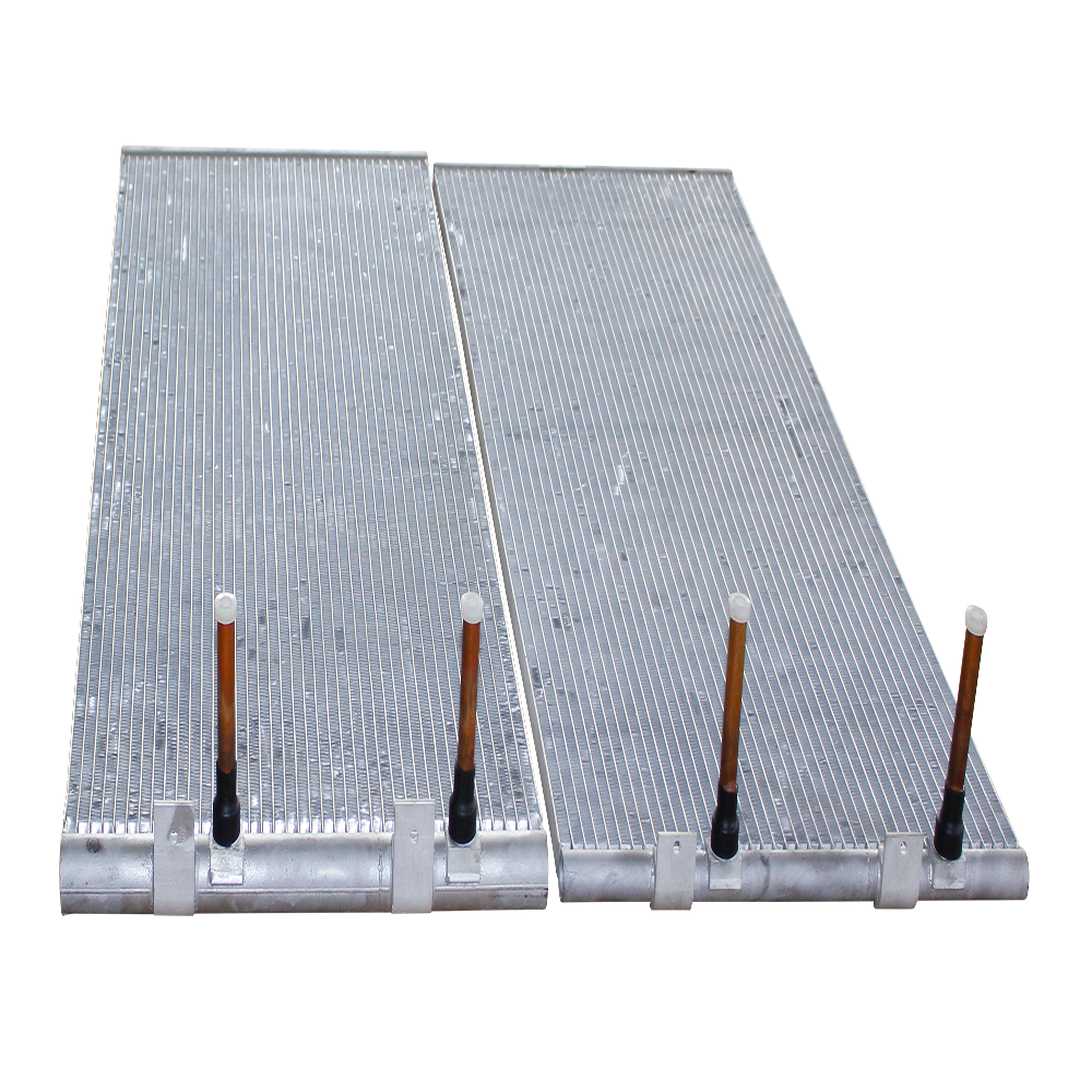 Custom Industrial Microchannel Heat Exchangers Aluminum Fin Radiator Condenser