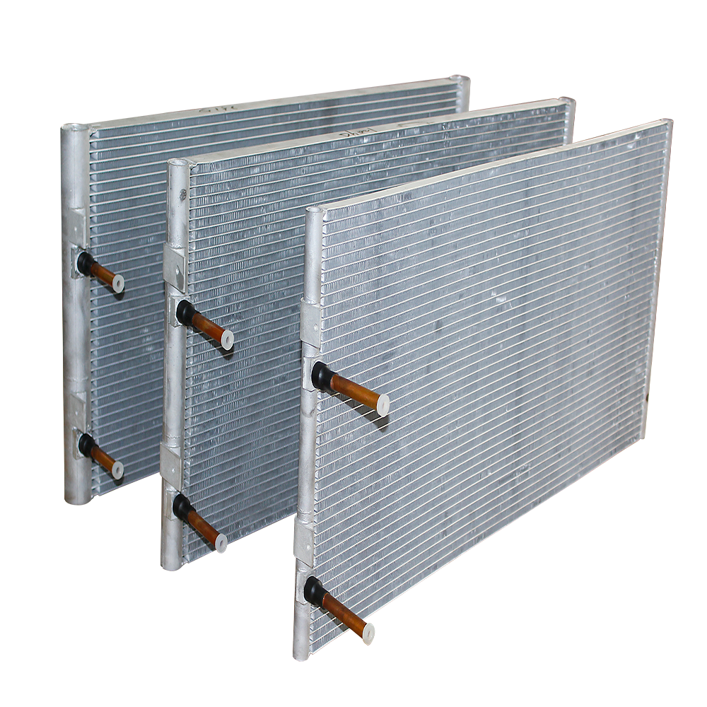 Custom Industrial Microchannel Heat Exchangers Aluminum Fin Radiator Condenser