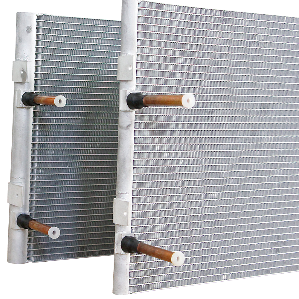 Custom Industrial Microchannel Heat Exchangers Aluminum Fin Radiator Condenser