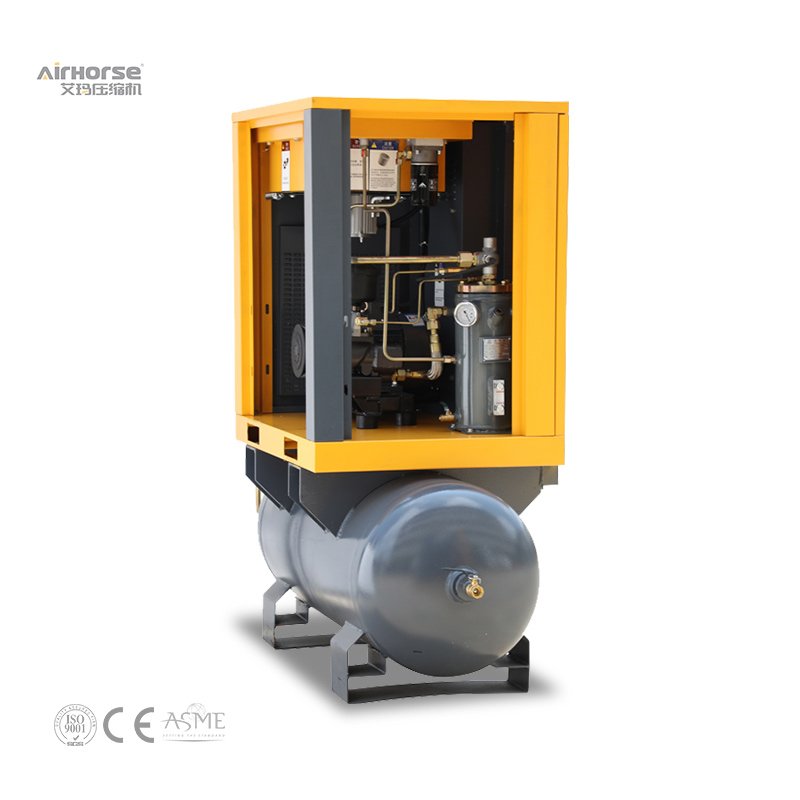 The Factory Price Screw air Compressor Manufactured and Tested in Accordance with ISO 9001, CE and Energy Saving Certification