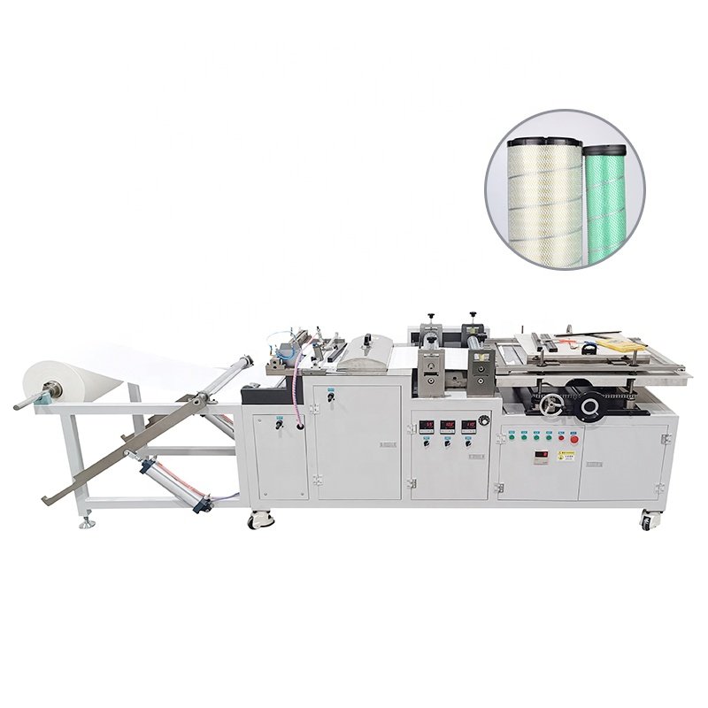 Automatic High Quality Knife Type Cabin air Filter Folding Machine Paper Pleating Machine for Cabin Filter