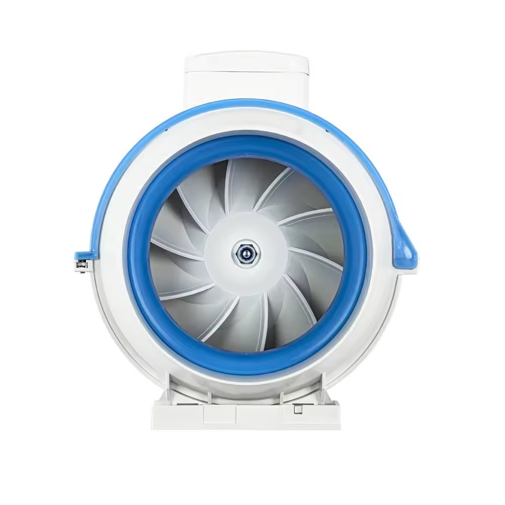 AC Exhaust Duct Fan with Two Speed 4/6/8/10/12 Inch Extractor Hood for Kitchen Suction