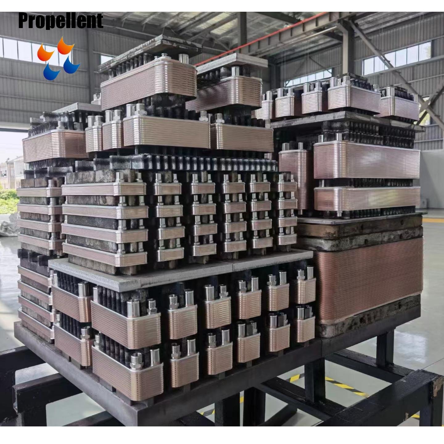 Industrial Machine Plate Type Heat Exchanger Evaporative air Cooler Brazed Plate Heat Exchanger