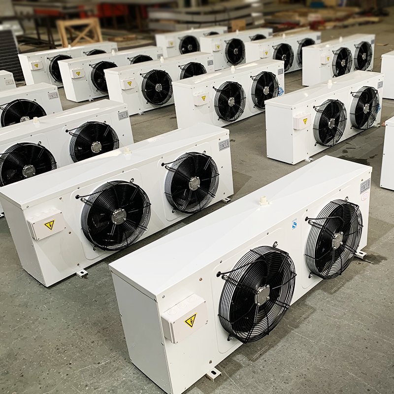 OEM Cold Room Fan Unit Cooler Industrial Refrigeration Air Cooled Evaporator with Condensing Unit