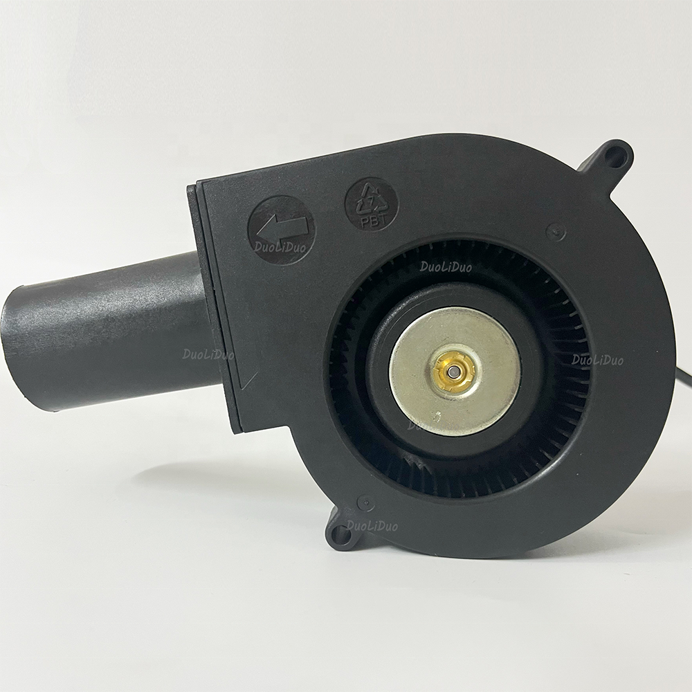97mm 12v 2a 5300rpm Centrifugal air Blower Fan with 3 Speeds Controller 9733 Bbq Smoker Ventilation Waste Oil burner Blowers