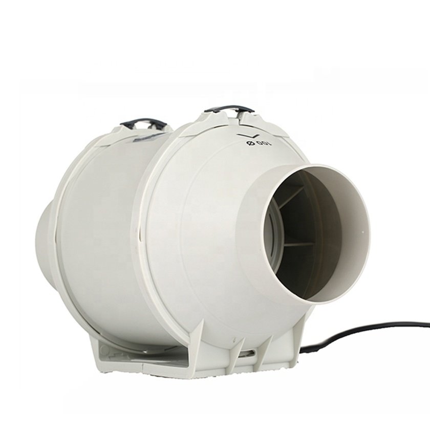 4 5 6 8 Inches Low Noise Air Extractor Axial Flow Fan Hydroponic Grow Tent Inline Duct Fan