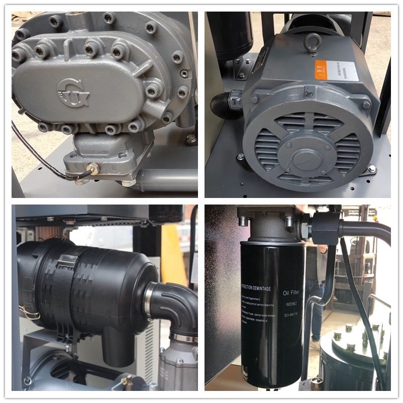 2022 Mikovs Germany Gu Air End 10hp Oil Injected Screw Air Compressor