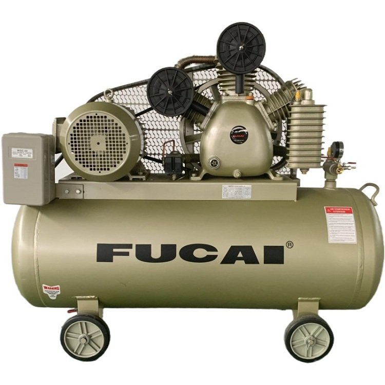 FUCAI air Cooling 12 bar Industrial 7.5 hp 5.5kw Piston air Compressor