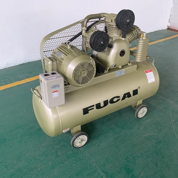 FUCAI air Cooling 12 bar Industrial 7.5 hp 5.5kw Piston air Compressor