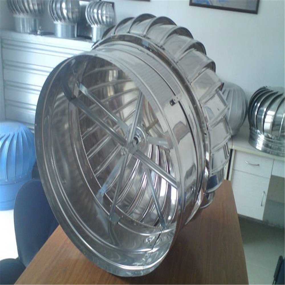 With Reasonable Price 500mm Stainless Steel 304 Roof Tile Wind Turbine Ventilator Non Powered Roof Blower Fan