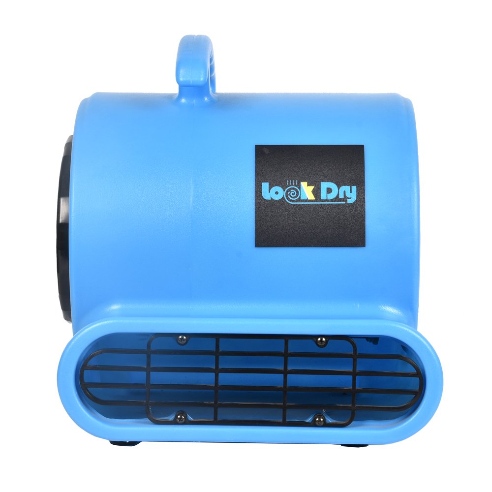 Portable Janitoral Floor Dryer Blower Fan Air Mover 1890 CFM 3-Speed 1/3 HP Floor Carpet Dryer for Drying and Cooling