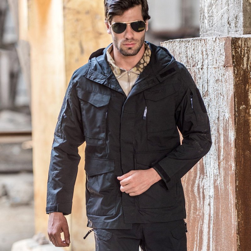OEM Manufacturers Wholesale Men's Outdoor Windbreaker Jacket Tactical Executive Windbreaker Outdoor Sports