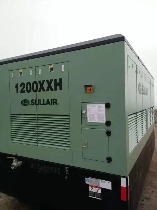 Sullair 1200XXH Diesel Portable Rotary Lubricated Screw Air Compressor 1200cfm 32.6m³min 435psig 30bar
