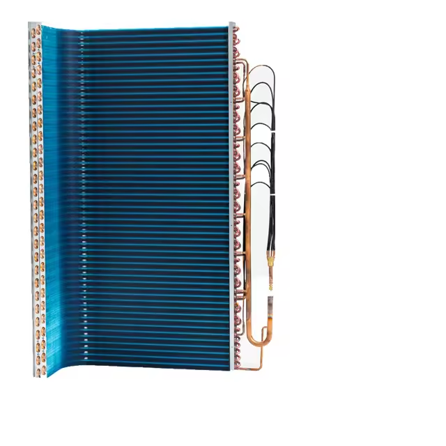 OEM for Air Condition U Shape Copper Tube Small Condenser Coil L Shaped Air Cooled Condenser Heat Exchanger