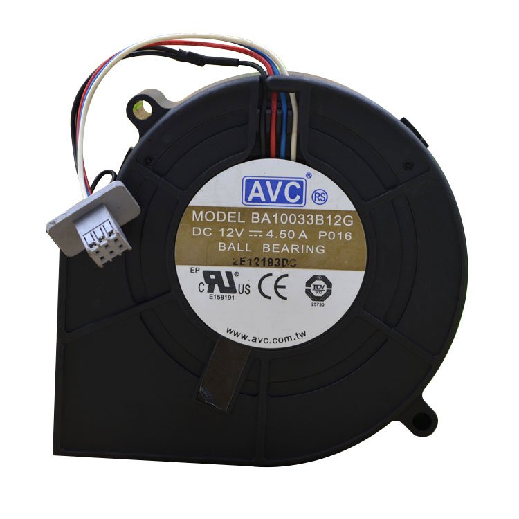 Original Axial Flow Fan 9733 BA10033B12G 12V 4.50A High air Volume Violent Turbine Blower Fan Axial Cooling Fan
