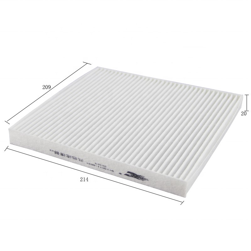 ZYC Car Replacement Parts Cabin Filter OEM 8119011-BE01