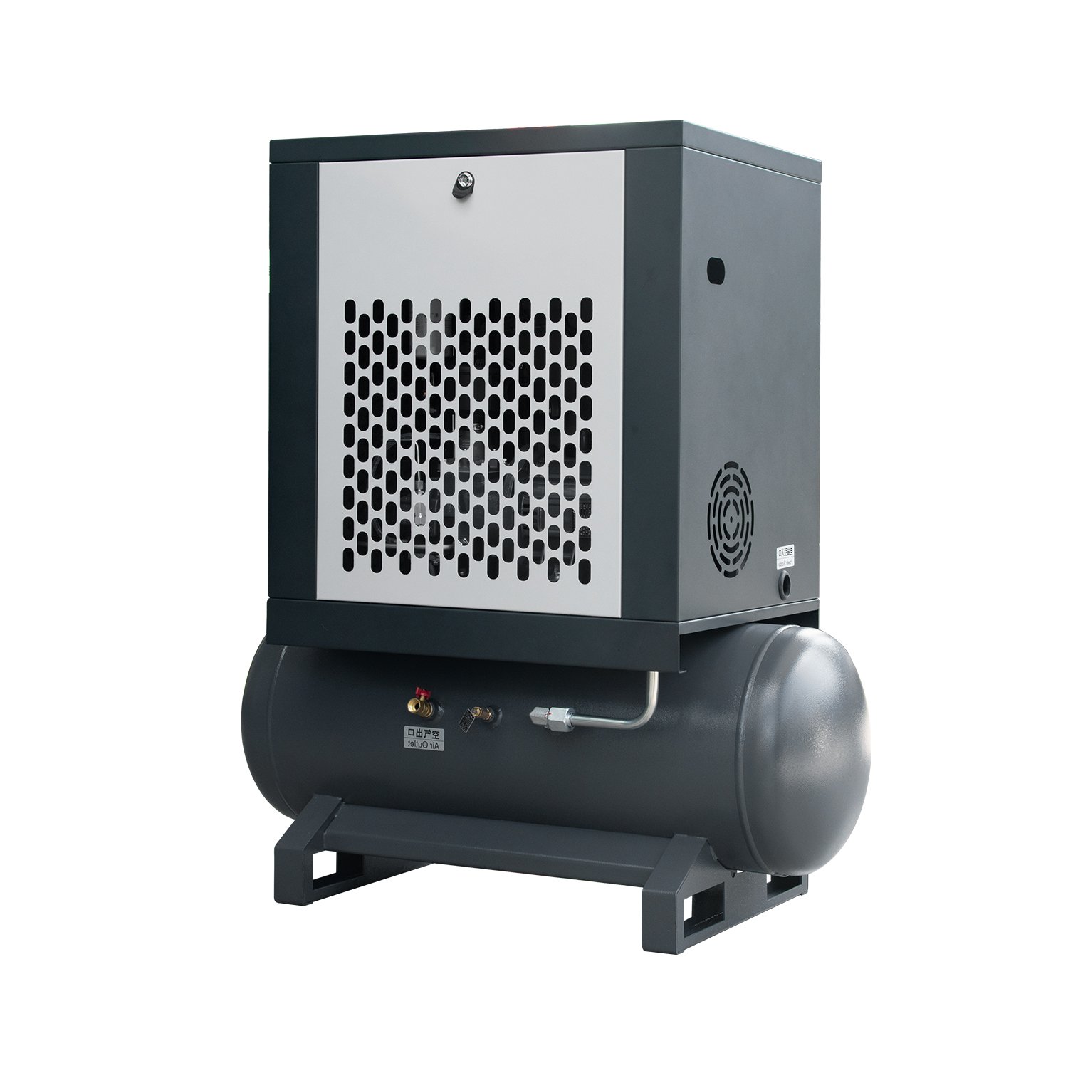 HANDE 2-in-1 Air Compressor 7.5KW 11KW 15KW 18.5KW 22KW Energy Saving 10HP 8 & 10 Bar PM VSD Two in One Screw Air Compressor