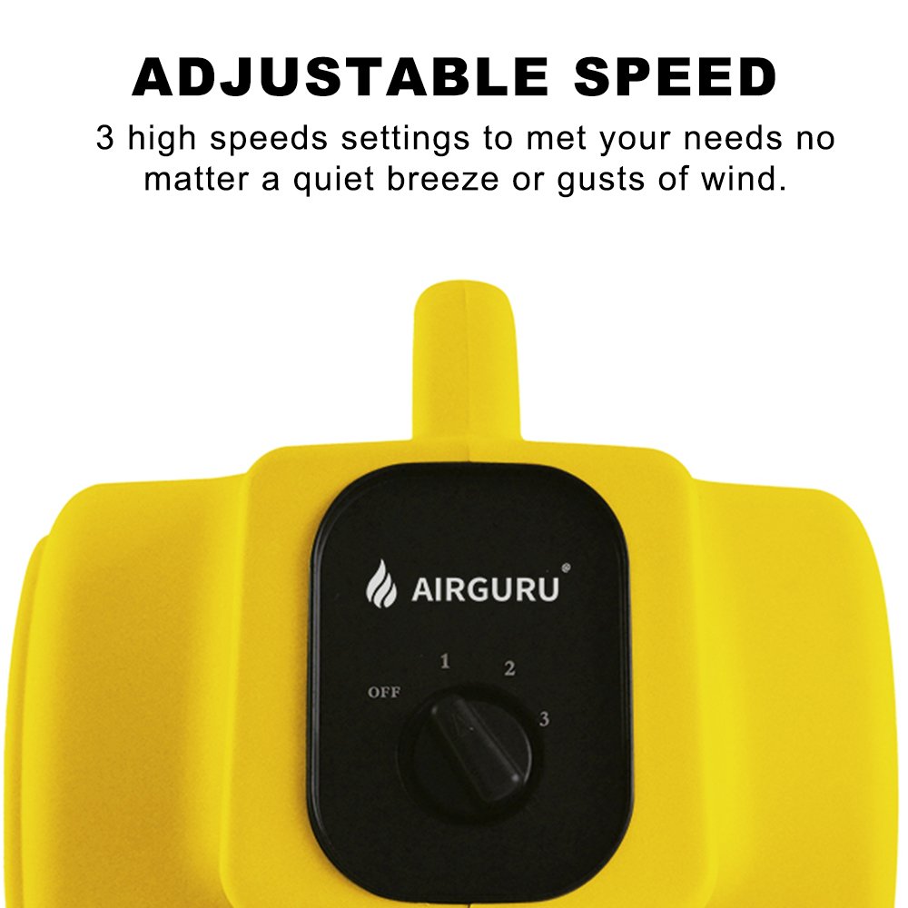 Best Sale Wholesale Portable 1/4 HP Mini Air Mover 800 CFM Blower Fan High Pressure OEM Water Damage and Carpet Dryer