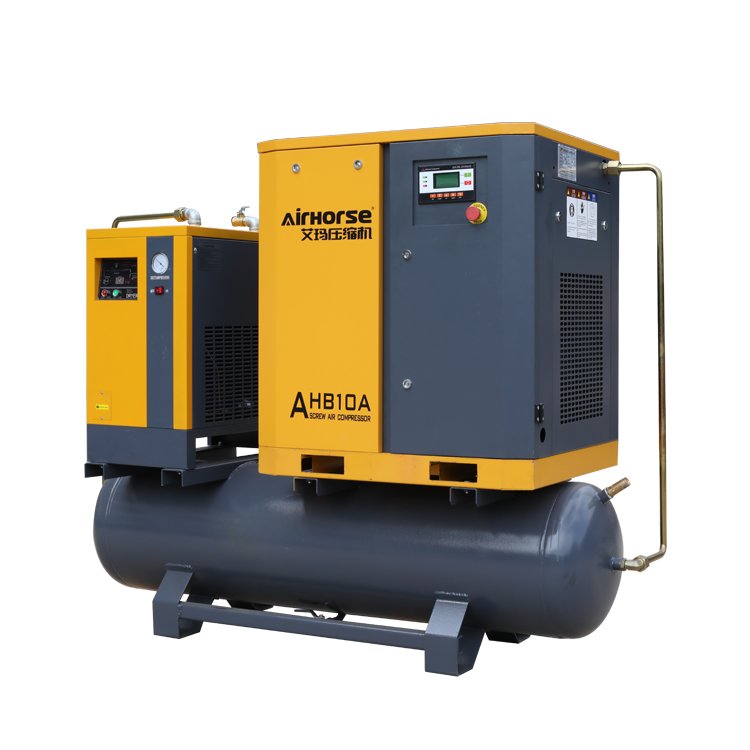 General Industrial Manufacturer 15kw 20HP All in One Rotary Screw air Compressor with Dryer