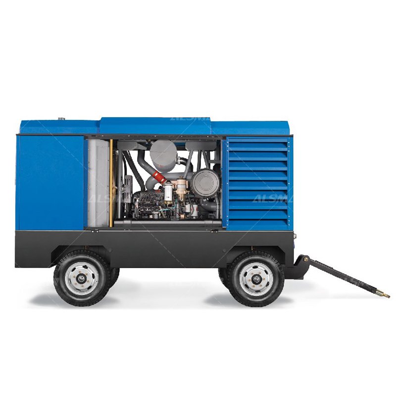 Liutech LUY100-12 12bar Screw Type Energy diesel Saving Portable Mobile air Compressor for Industrial Compressor air