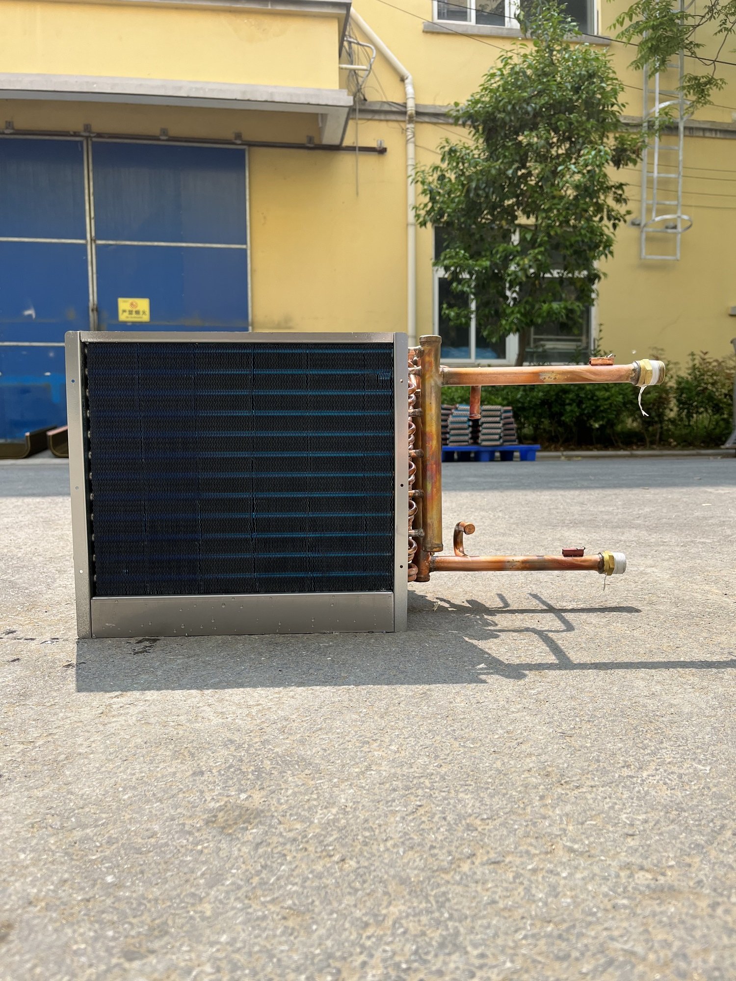 Industrial Central Air Conditioner with Fin Condenser Heat Exchanger