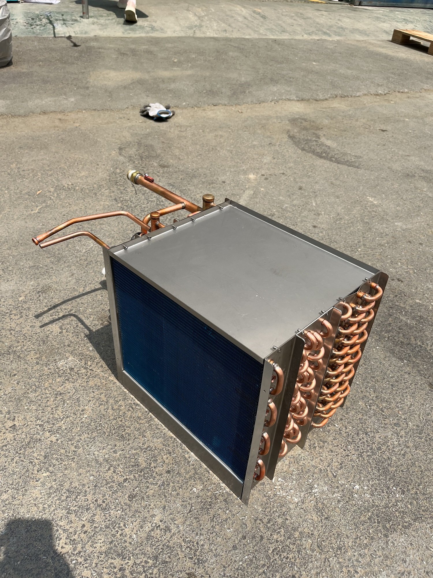 Industrial Central Air Conditioner with Fin Condenser Heat Exchanger
