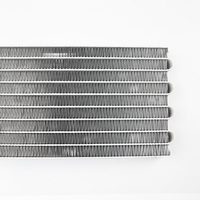 MCHE Micro Channel Heat Exchanger Aluminium Micro Channel Condenser 2 Layer Brazing Microchannel China Condenser Coil Oil Cooler