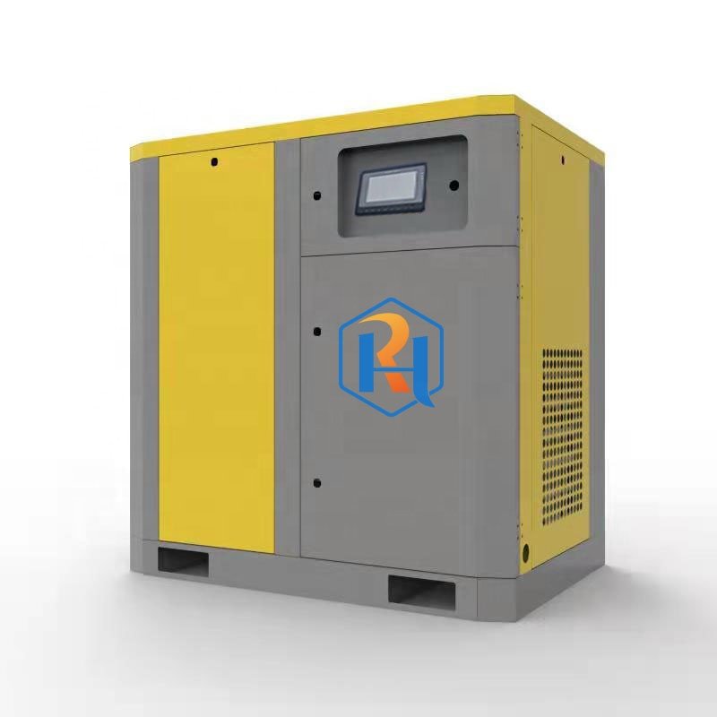 Customized Support 55kw Rotary Silent Air-compressors 8bar 10bar 12bar Industrial Screw Air Compressor