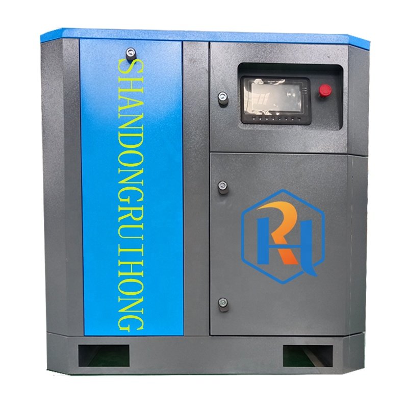 Customized Support 55kw Rotary Silent Air-compressors 8bar 10bar 12bar Industrial Screw Air Compressor