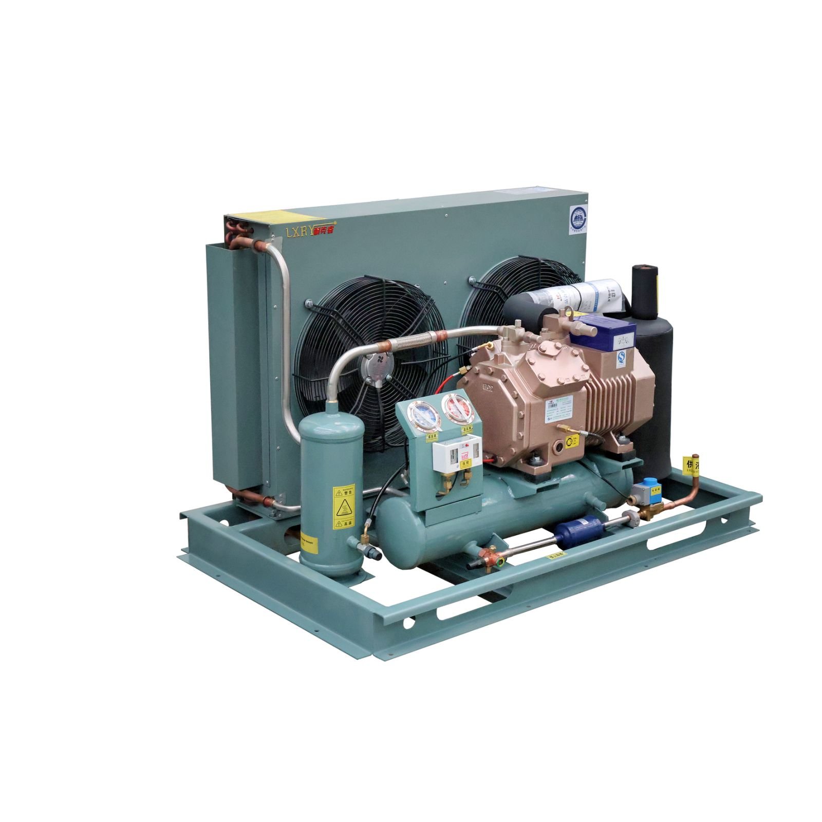 Customizable 3hp 5hp 9hp 20hp Noblc Open-Type Piston Air-Cooled Condensing Unit for Cold Room Food Fresh Preservation