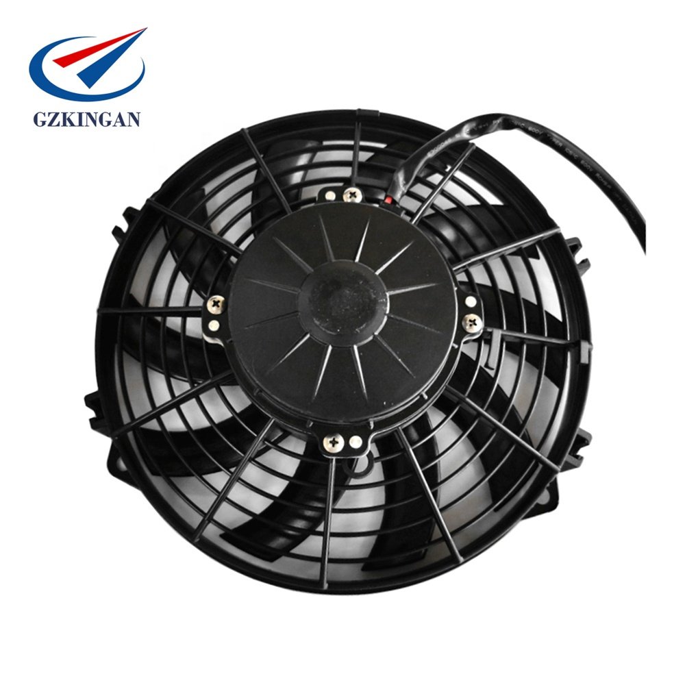 12 Volt Radiator Condenser Fan, air Conditioner Electric Fan 9 Inch Cooling Fan for Refrigerator Truck A/C System