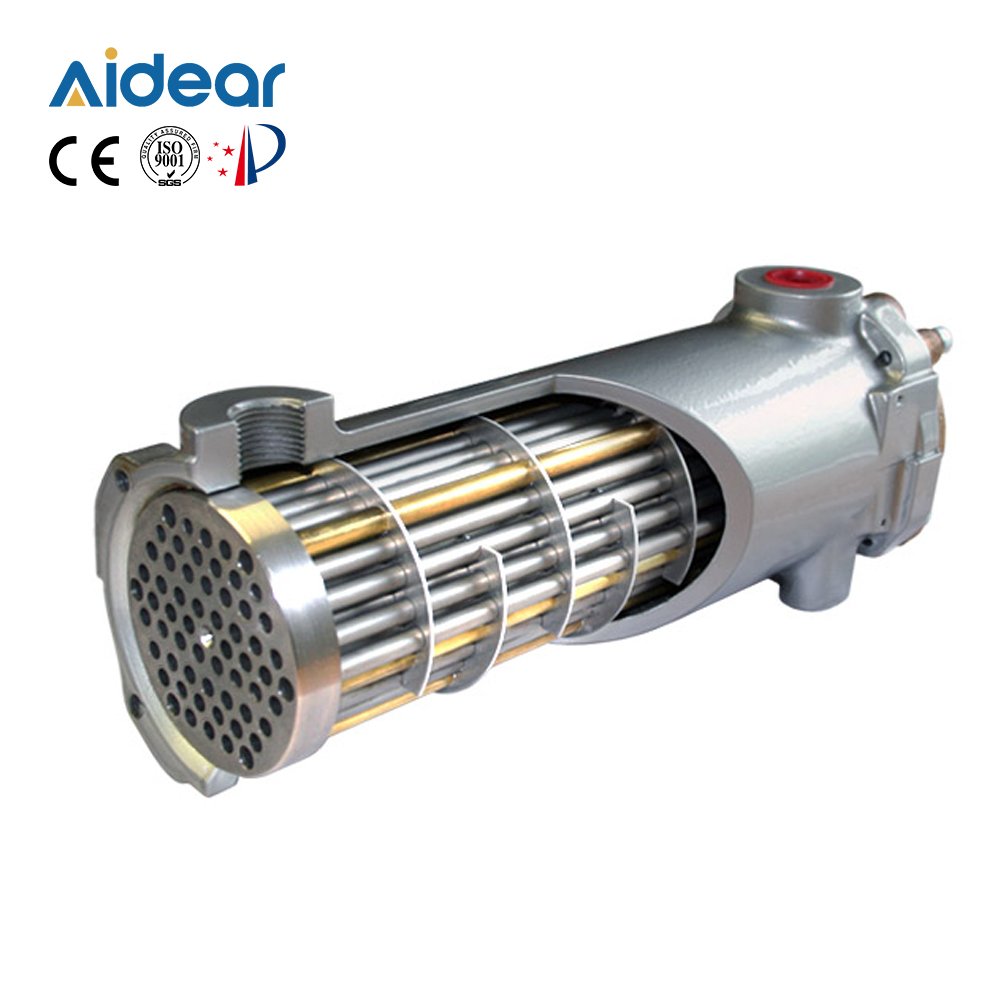 Industrial Stainless Steel Shell Heat Exchanger Tube for Water Oil Cooler Heater Reboiler Evaporator Condenser