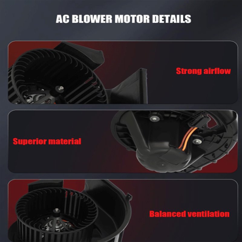 Car Air Conditioning 12 Volt Ac Blower for Bmw F10 E36 320D E91 X12020 Blower Fan Motor