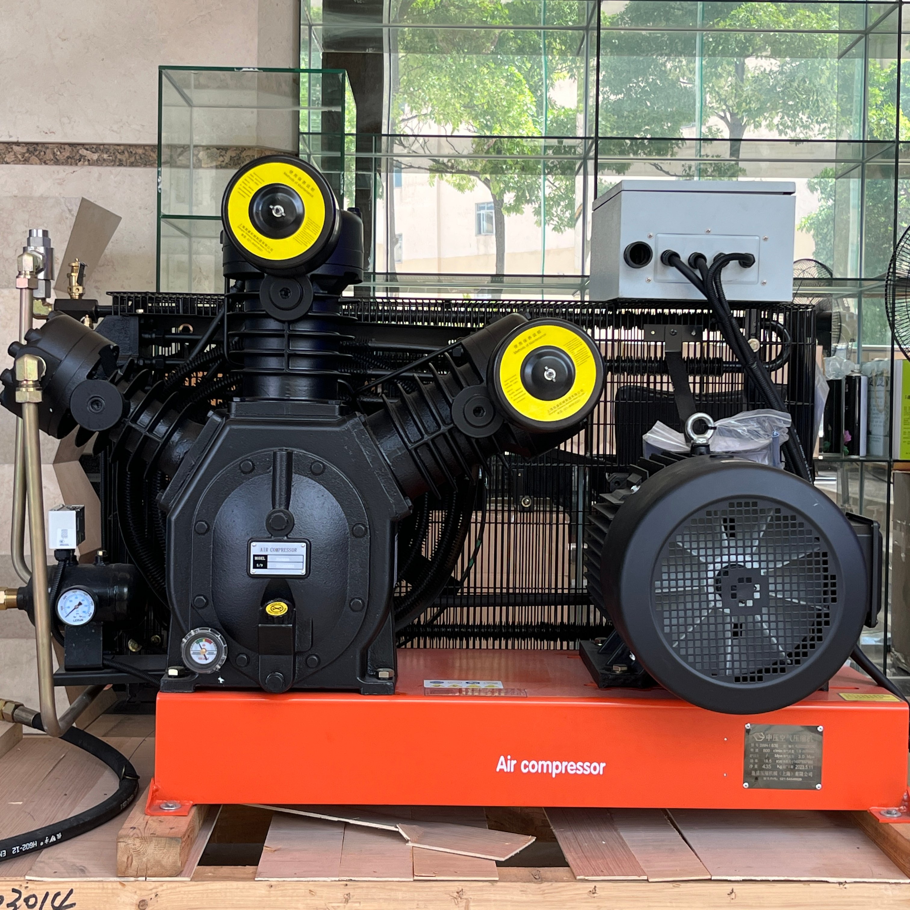 ZAKF 1.6m3min 30bar High Pressure 40 bar Booster air Compressor scuba Diving Boosting Piston Compressors for PET Blowing Machine