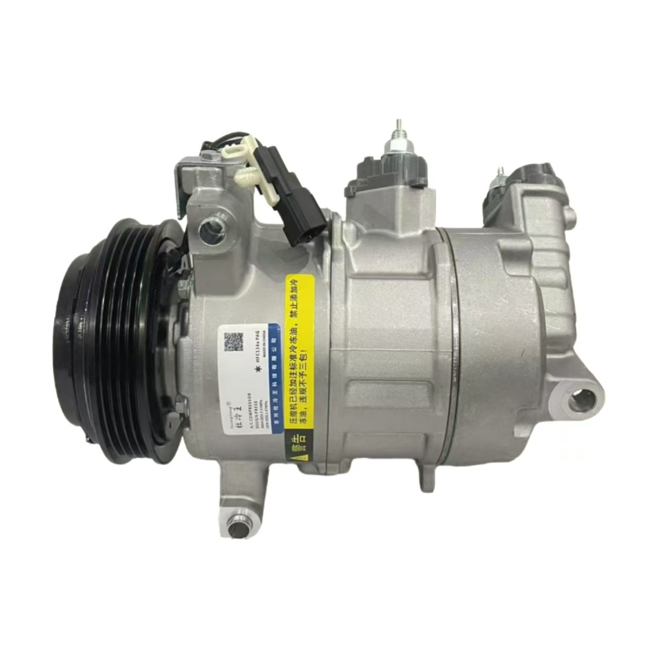 Wholesale A85D141E01 Compressor Air Conditioner 4PK Grooves 12V Auto Car Air Conditioning Compressor For Ford Mustang 2.3T