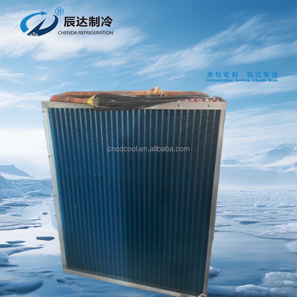 Industrial Air Cooler Equipment Stainless Steel Tube Coil Condenser Evaporator Heat Exchanger Copper Material Competitive Price