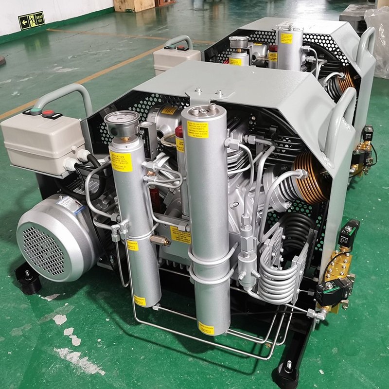 265L/min 30Mpa(300bar) High Pressure 380V/50Hz/5.5kW Portable Diving Compressor Air Compressor