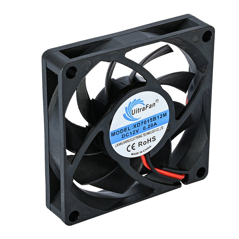 70mm Silent Dc Ventilation Fans 7015 Axial Fan Heater Cooling Fan 70*70*15MM